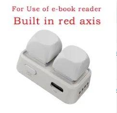 Clavier Bluetooth à double bouton pour tablette et smartphone, avec télécommande de tourne-page pour livres électroniques et défilement de vidéos courtes 8