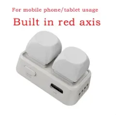 Clavier Bluetooth à double bouton pour tablette et smartphone, avec télécommande de tourne-page pour livres électroniques et défilement de vidéos courtes 11