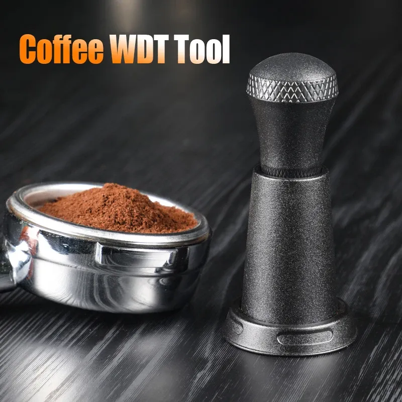 Distributeur de café espresso WDT à 10 aiguilles avec support, OANKR 3
