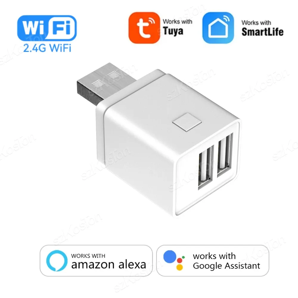 Adaptateur USB intelligent Tuya WiFi/Zigbee, prise 1/2/3 gangs, application Smart Life, synchronisation, contrôleur marche/arrêt, compatible Alexa et Google Home 11