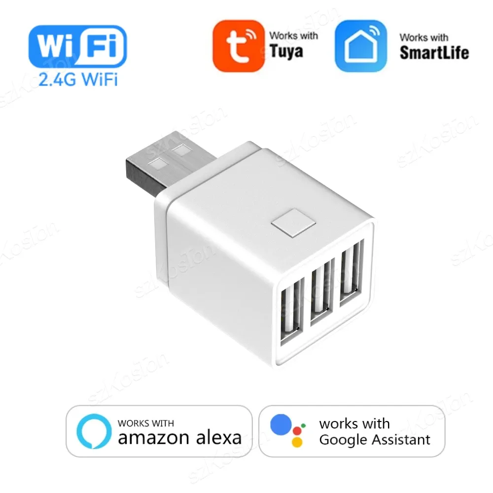 Adaptateur USB intelligent Tuya WiFi/Zigbee, prise 1/2/3 gangs, application Smart Life, synchronisation, contrôleur marche/arrêt, compatible Alexa et Google Home 12