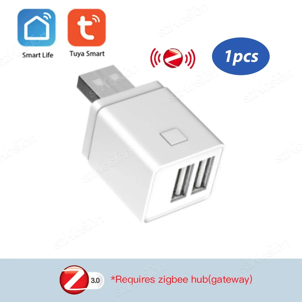 Adaptateur USB intelligent Tuya WiFi/Zigbee, prise 1/2/3 gangs, application Smart Life, synchronisation, contrôleur marche/arrêt, compatible Alexa et Google Home 10