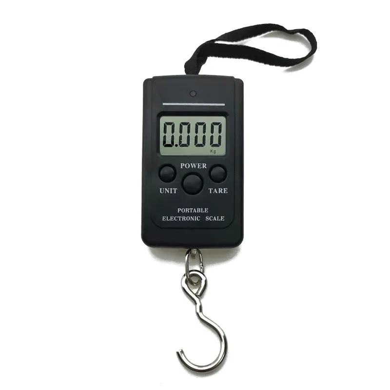 Balance numérique portable 40 kg / 88 lb pour bagages et pêche