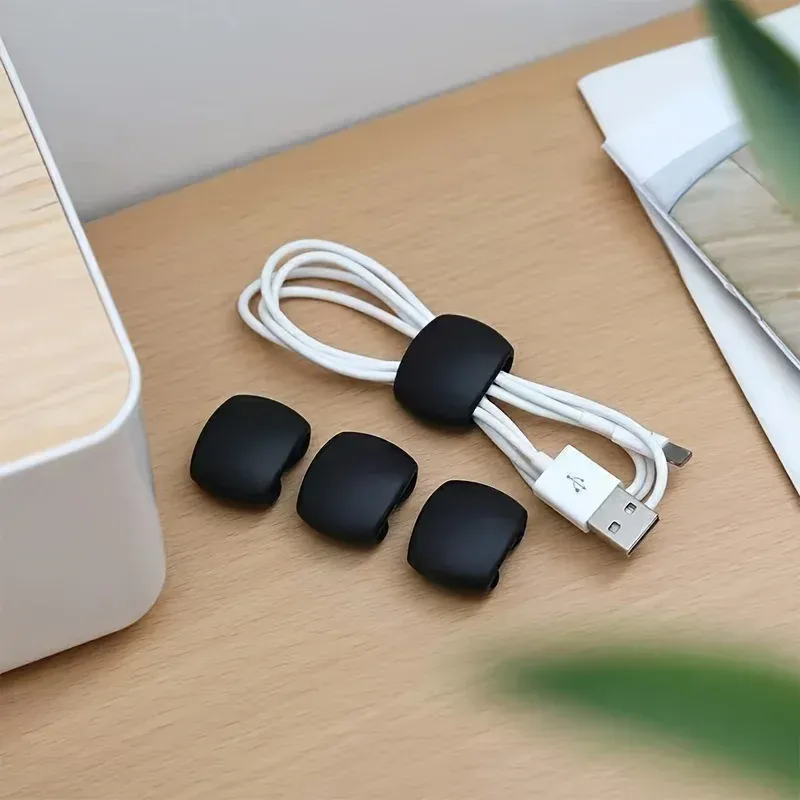 Clips de rangement de câbles pour écouteurs