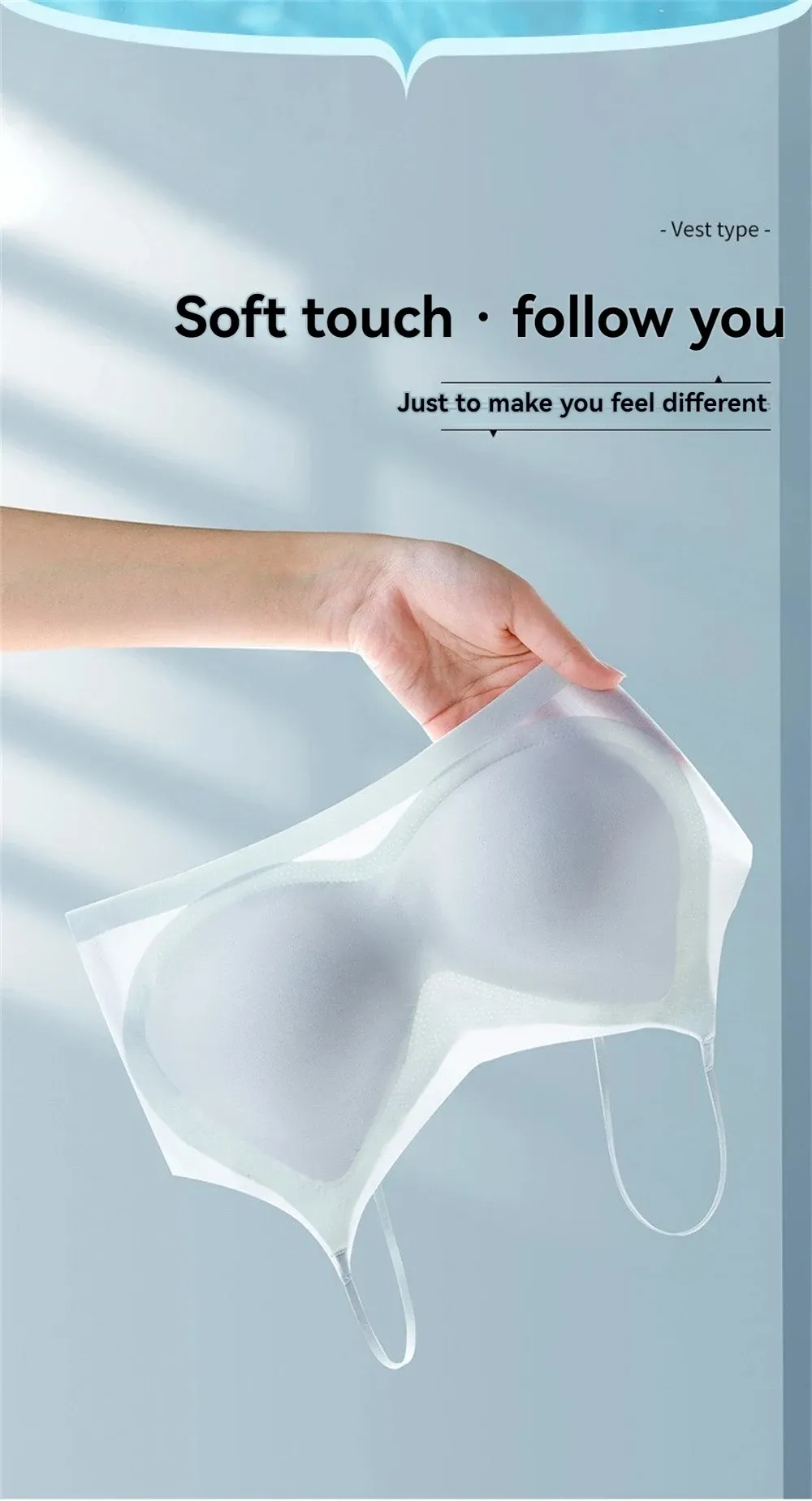 Soutien-gorge respirant, confort toute la journée
