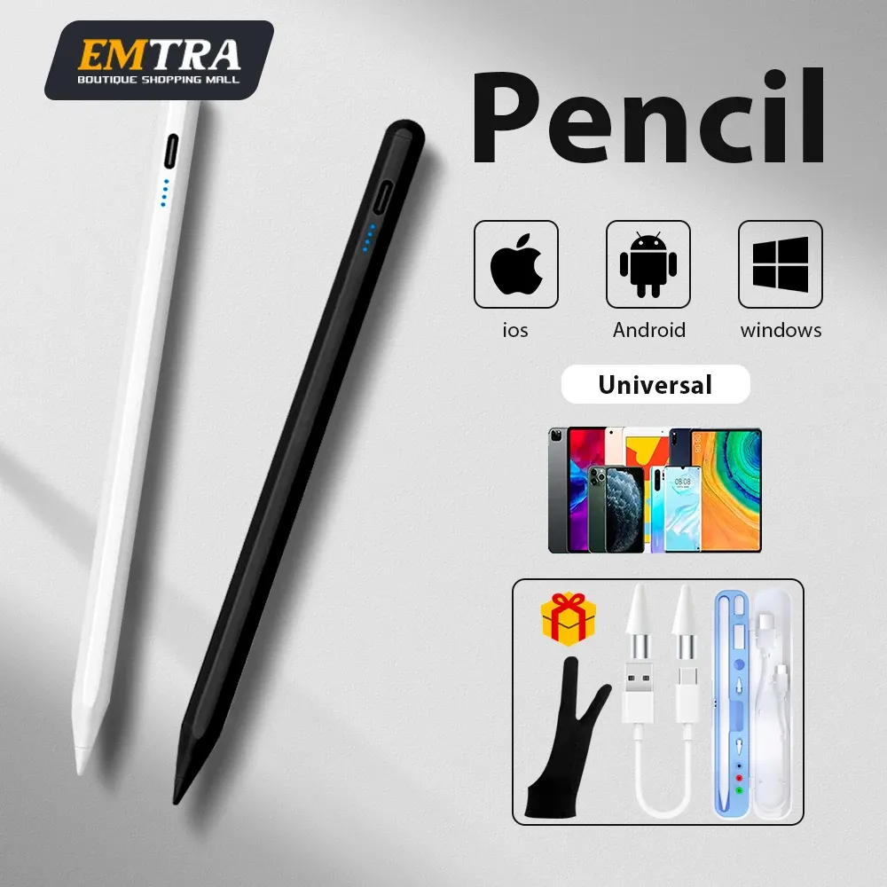 Stylet universel à pointe métallique et compatibilité multi-écrans