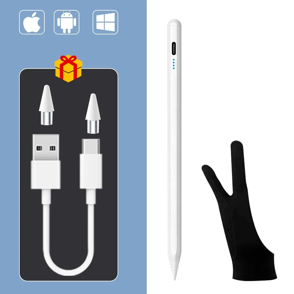 Stylet universel pour tablettes Android, iOS et Windows à fixation magnétique, compatible Huawei, Xiaomi et Samsung 10