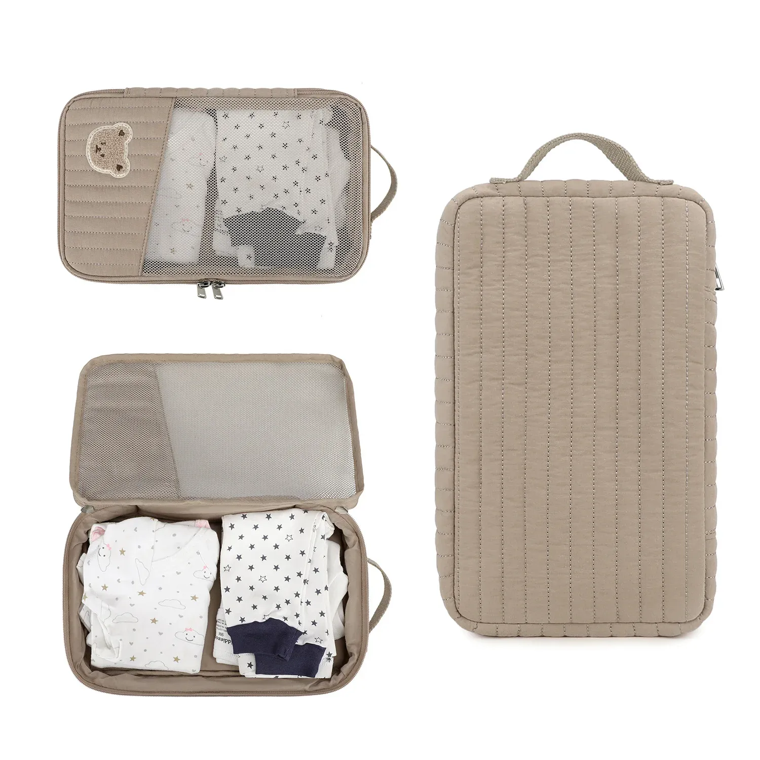 Sac à langer de voyage, vue d'ensemble