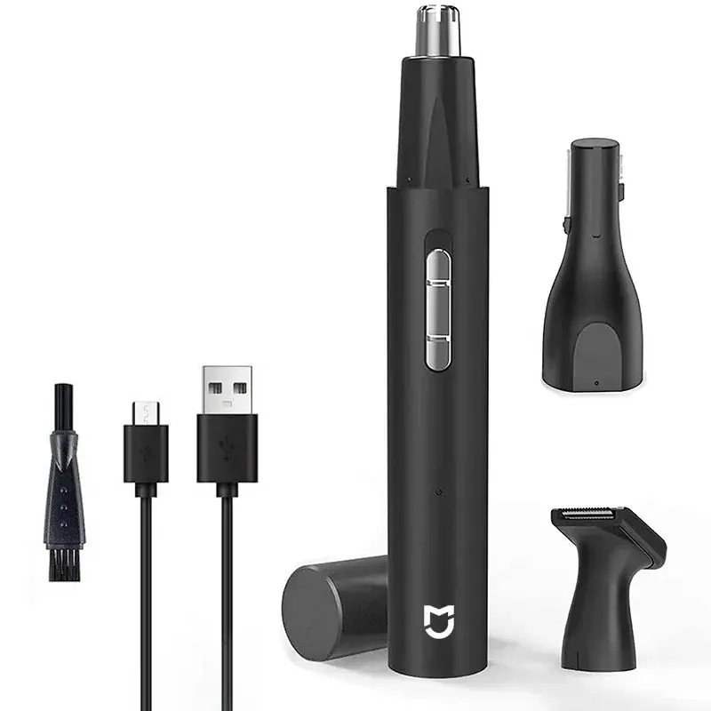 Tondeuse électrique Mijia 3 en 1 pour homme : nez, oreilles, barbe, pattes et sourcils – Indolore, rechargeable 7
