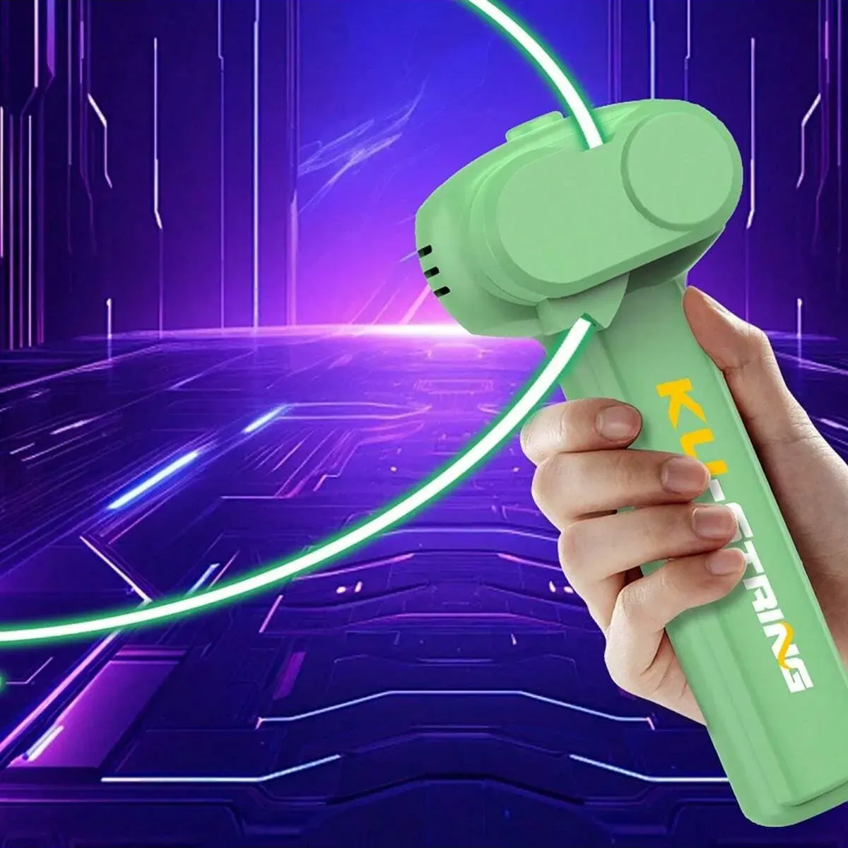 Jouet lance-corde lumineux : corde volante pour les tours et les jeux, idéal pour les fêtes et festivals en plein air - Image 1