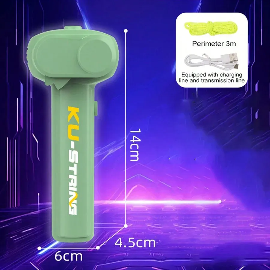 Jouet lance-corde lumineux : corde volante pour les tours et les jeux, idéal pour les fêtes et festivals en plein air 9