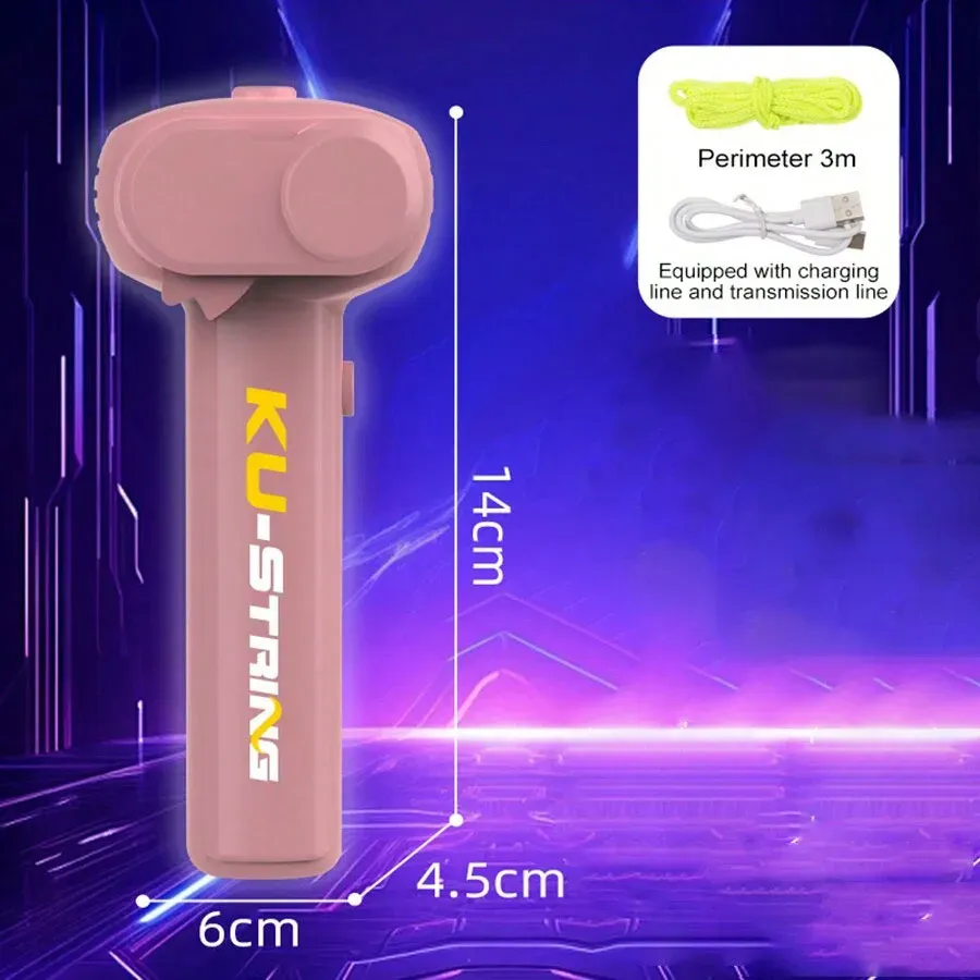 Jouet lance-corde lumineux : corde volante pour les tours et les jeux, idéal pour les fêtes et festivals en plein air 7