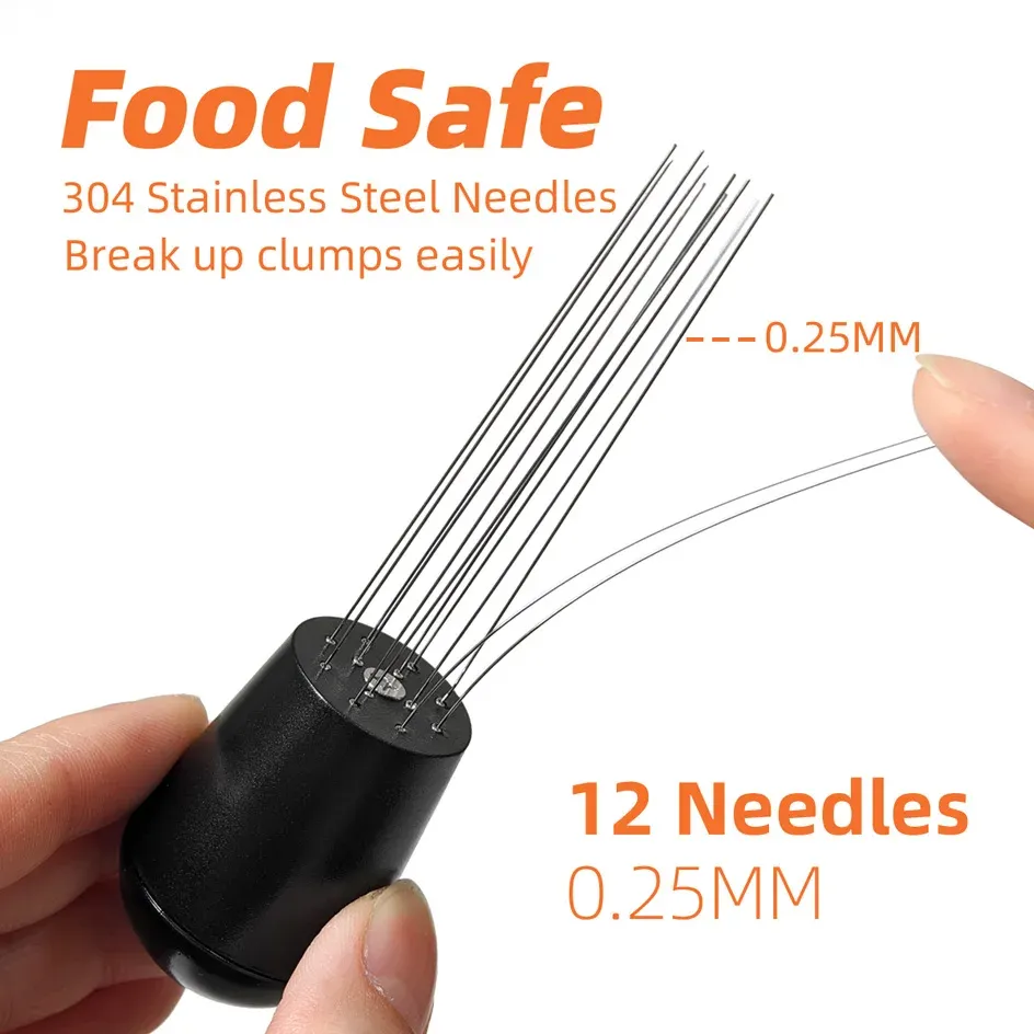 Agitateur WDT pour expresso à aiguilles en acier inoxydable 3