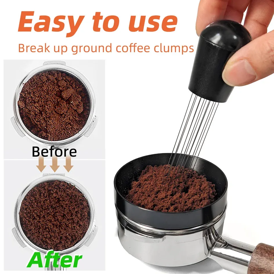 Agitateur WDT pour expresso à aiguilles en acier inoxydable 4