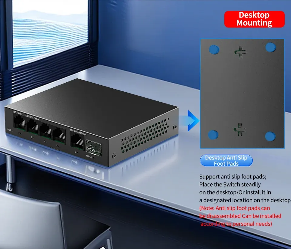 Emplacement SFP+ 10 Gb