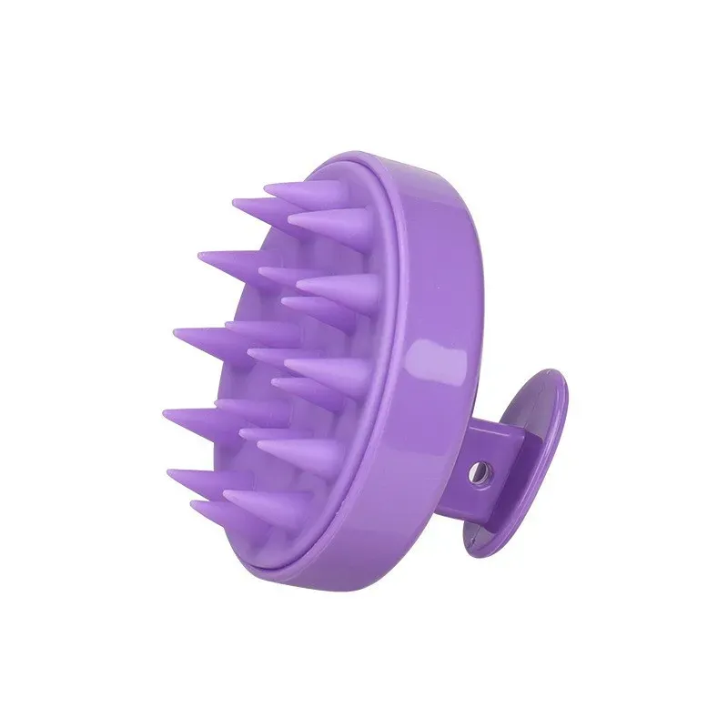 Brosse en silicone pour massage du cuir chevelu, peigne pour racines, anti-démangeaisons, nettoyage du cuir chevelu, brosse de bain pour le corps 21