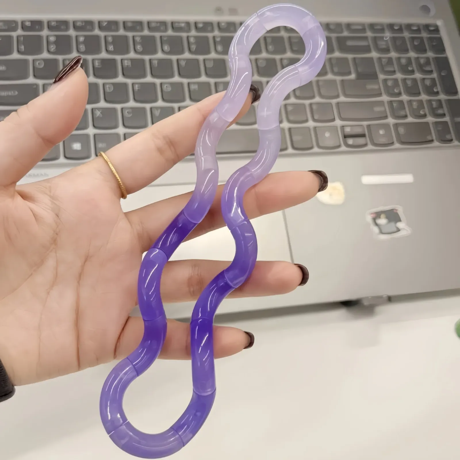 Corde déformable anti-stress en situation
