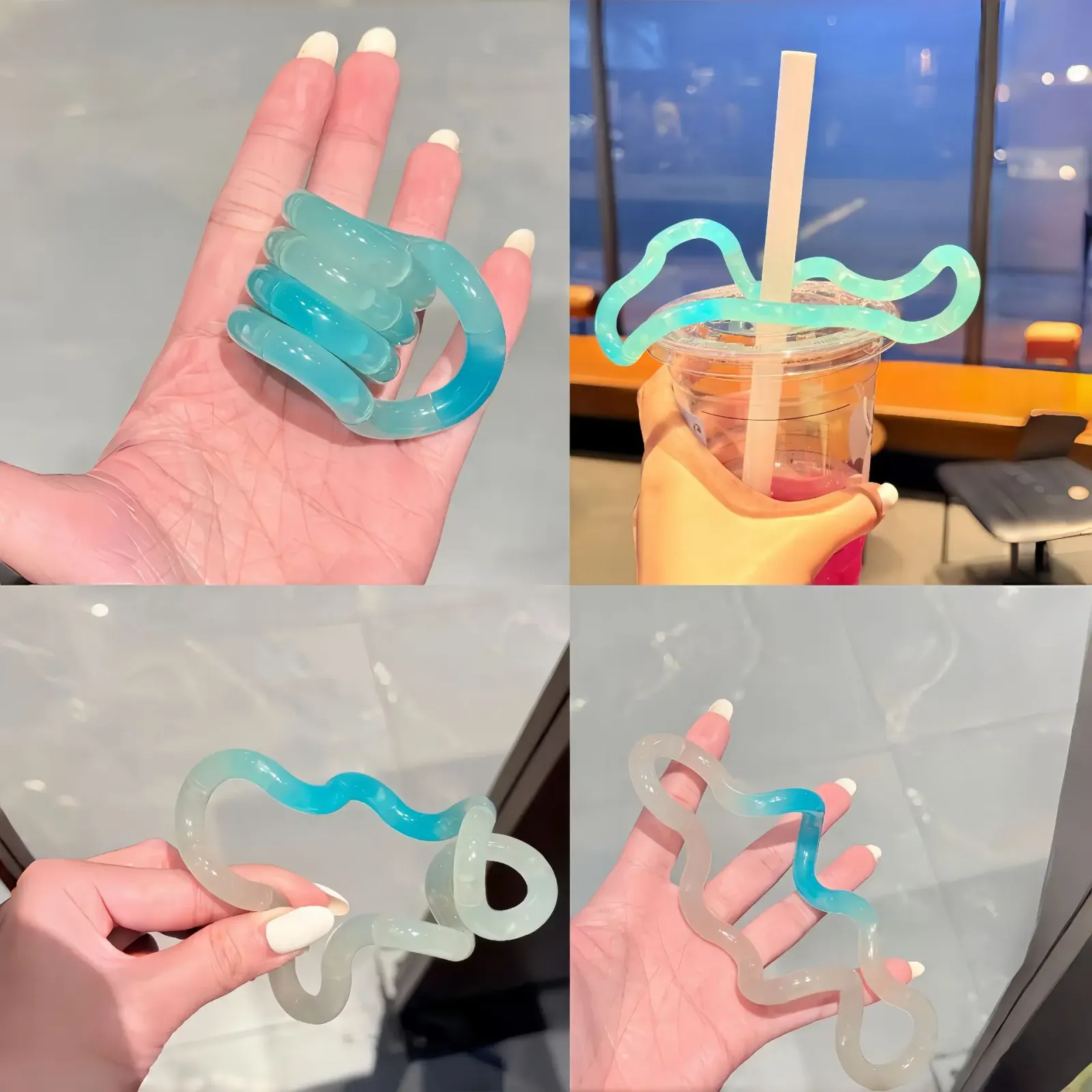Corde déformable amusante, vue d'ensemble