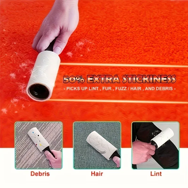 Rouleau à peluches en utilisation sur un canapé