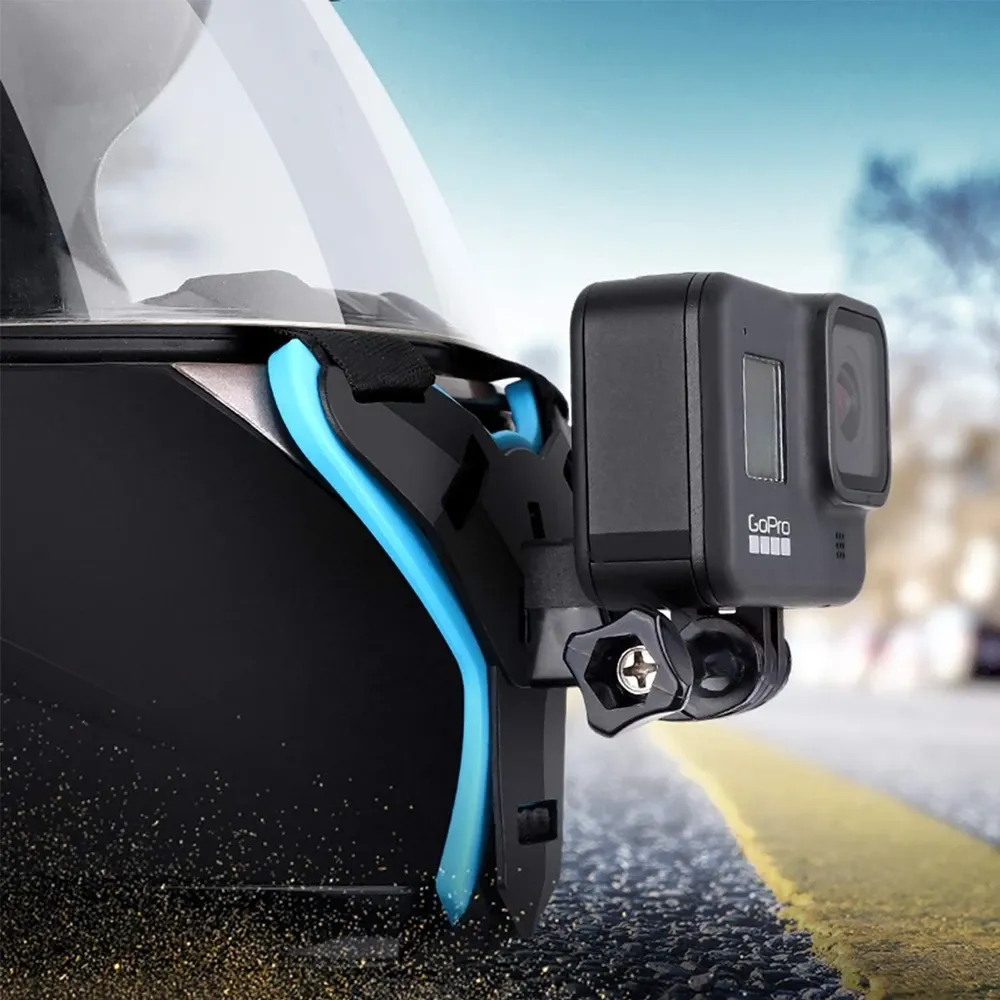 Détail du support de menton pour casque
