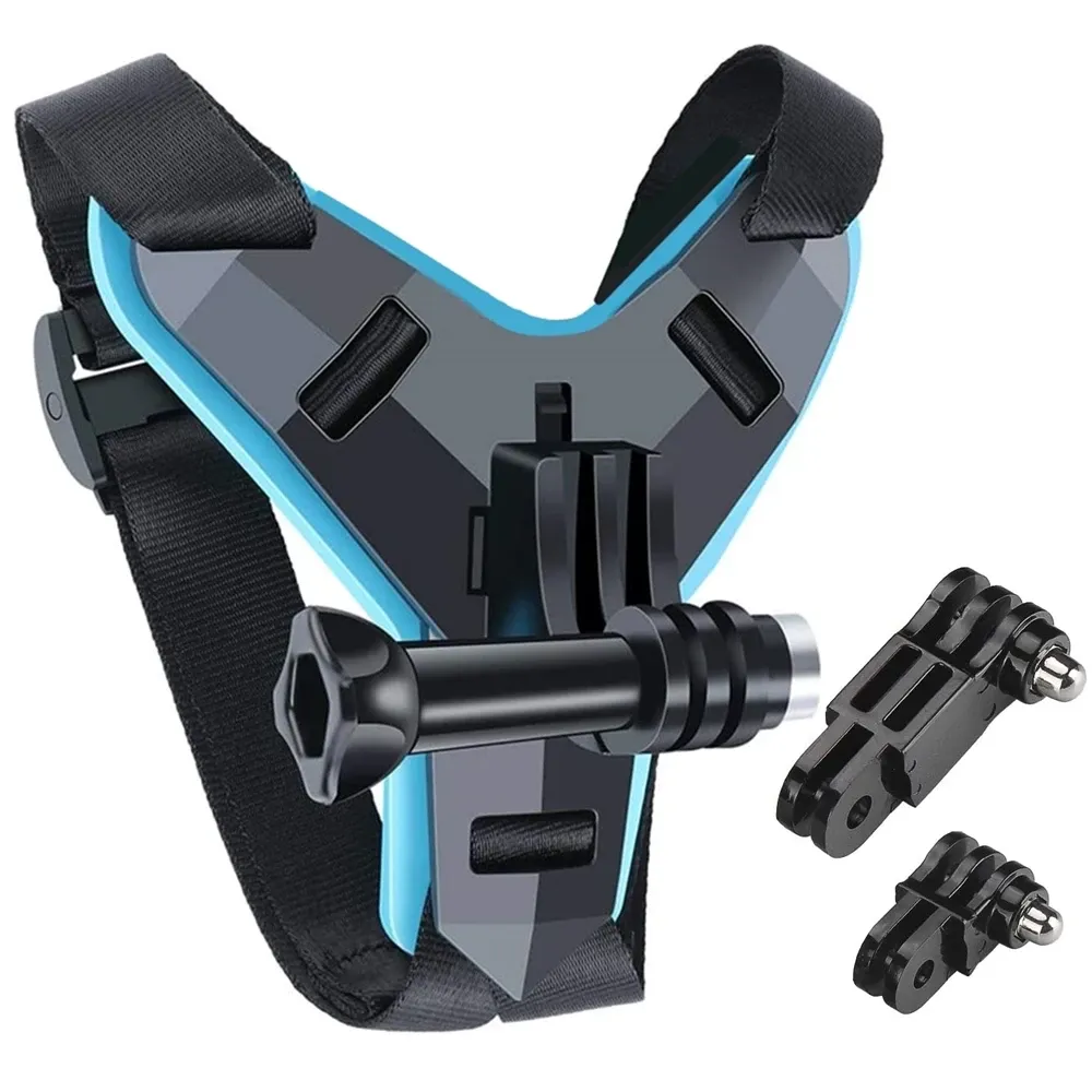 Support de menton pour casque intégral en situation