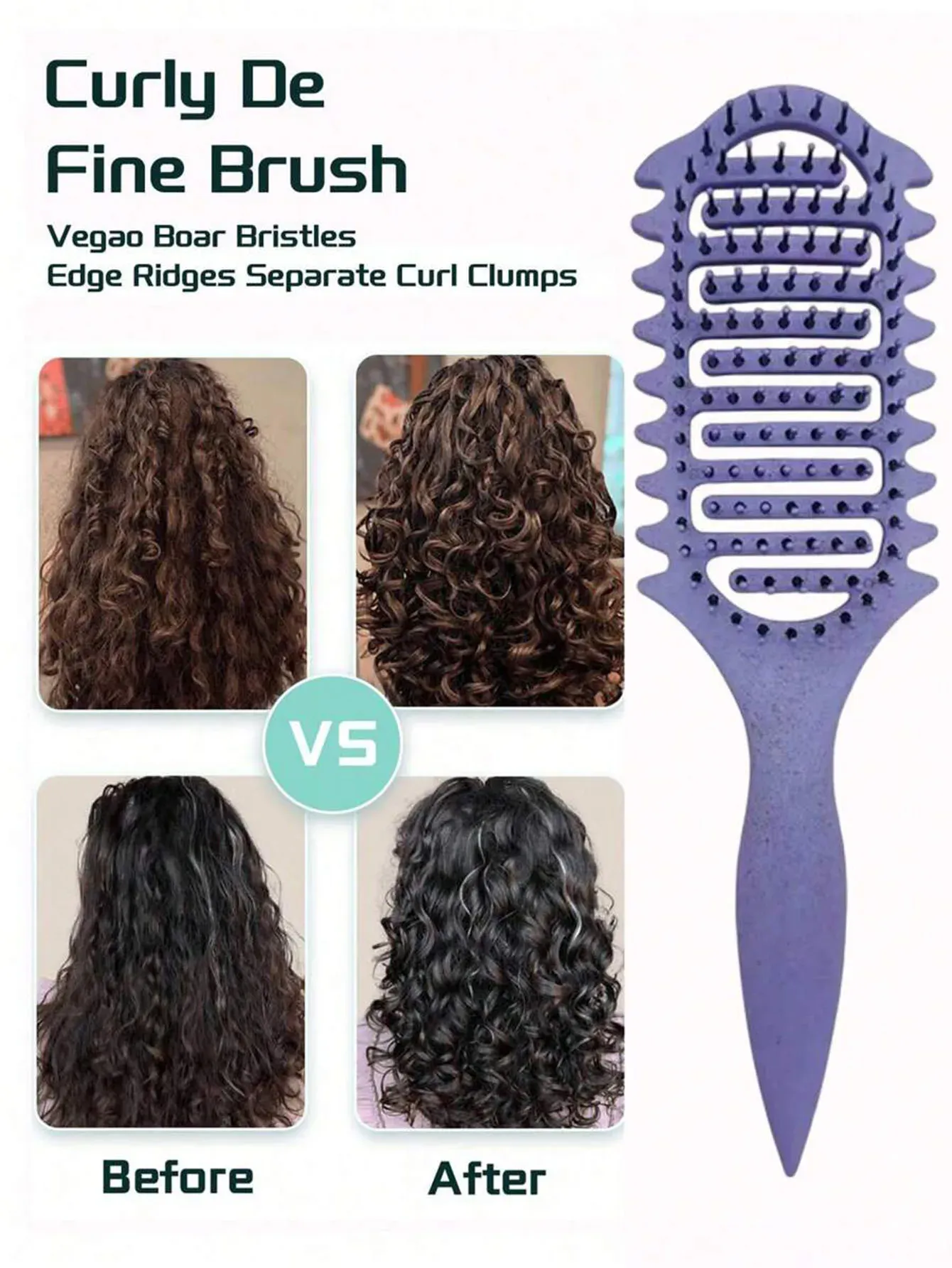 Brosse coiffante ventilée pour volume et définition