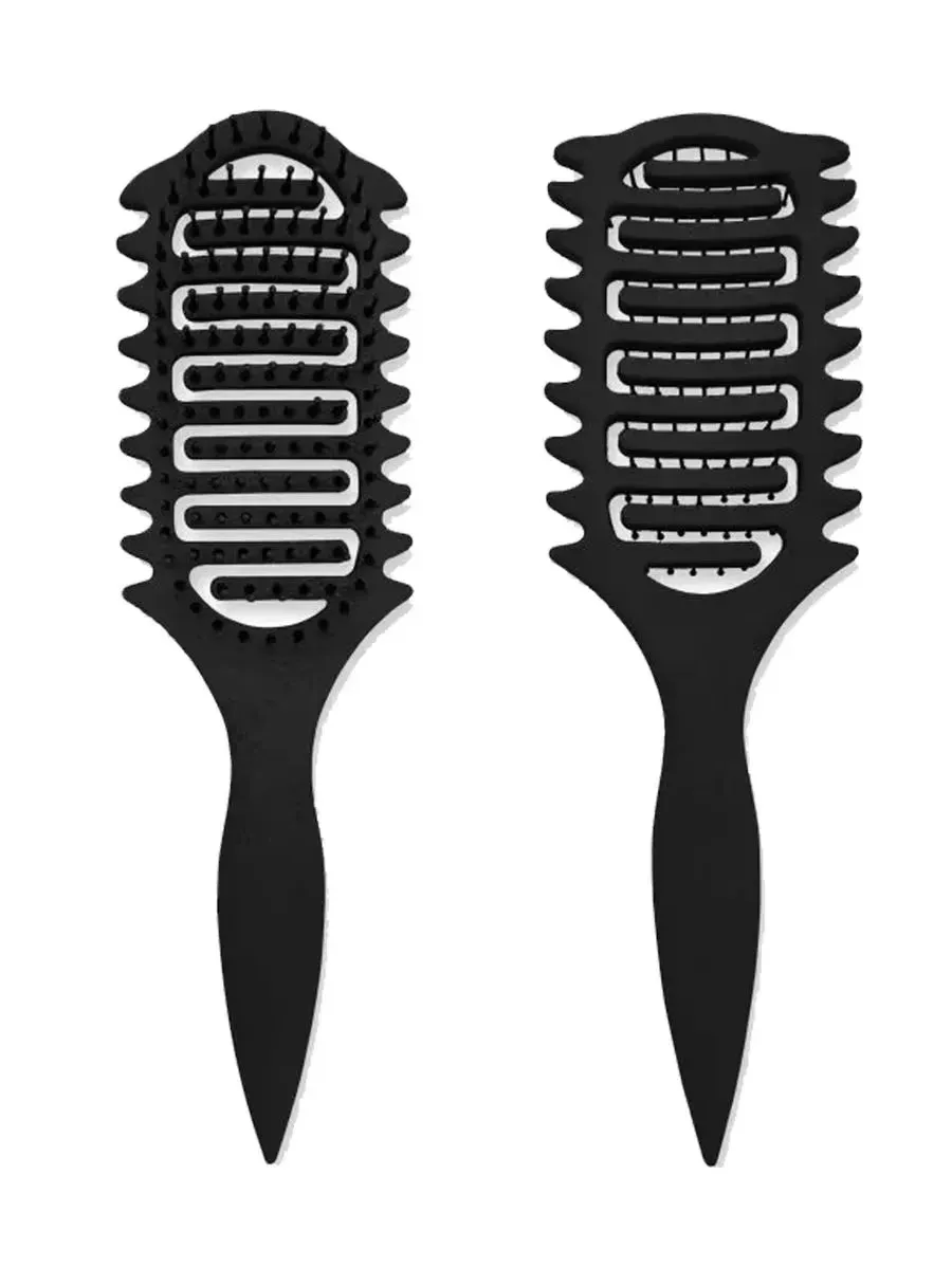Brosse coiffante 3 en 1 pour boucles