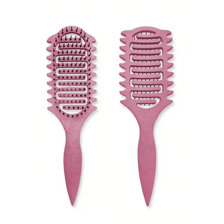 Brosse Démêlante Creuse pour Cheveux Bouclés Humides, Définition de Boucles 12