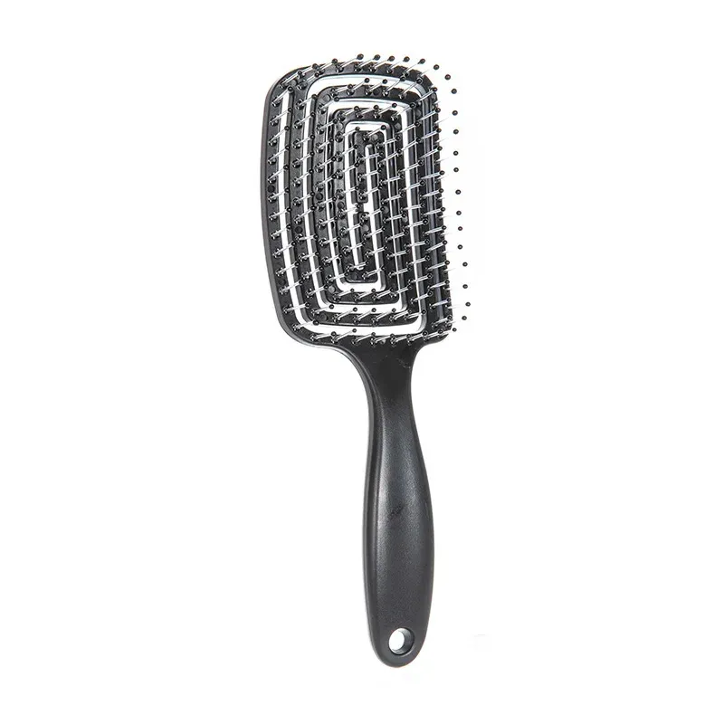 Brosse Démêlante Creuse pour Cheveux Bouclés Humides, Définition de Boucles 8