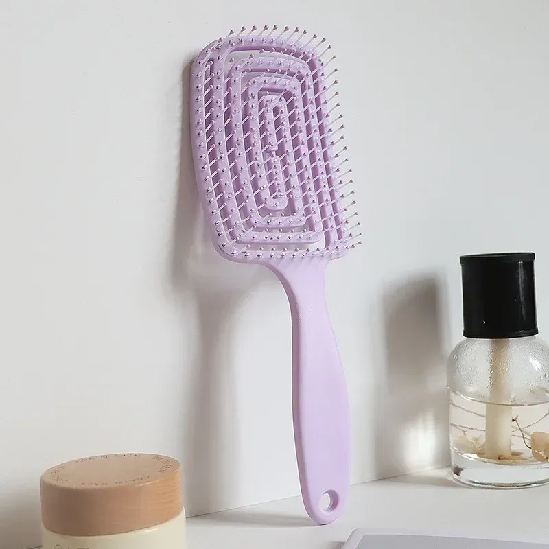 Brosse Démêlante Creuse pour Cheveux Bouclés Humides, Définition de Boucles 9