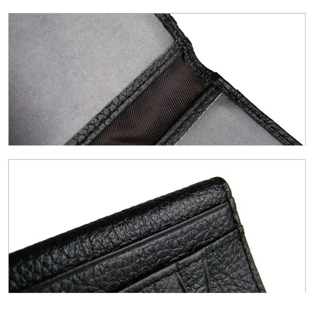 Porte-cartes en cuir, style contemporain