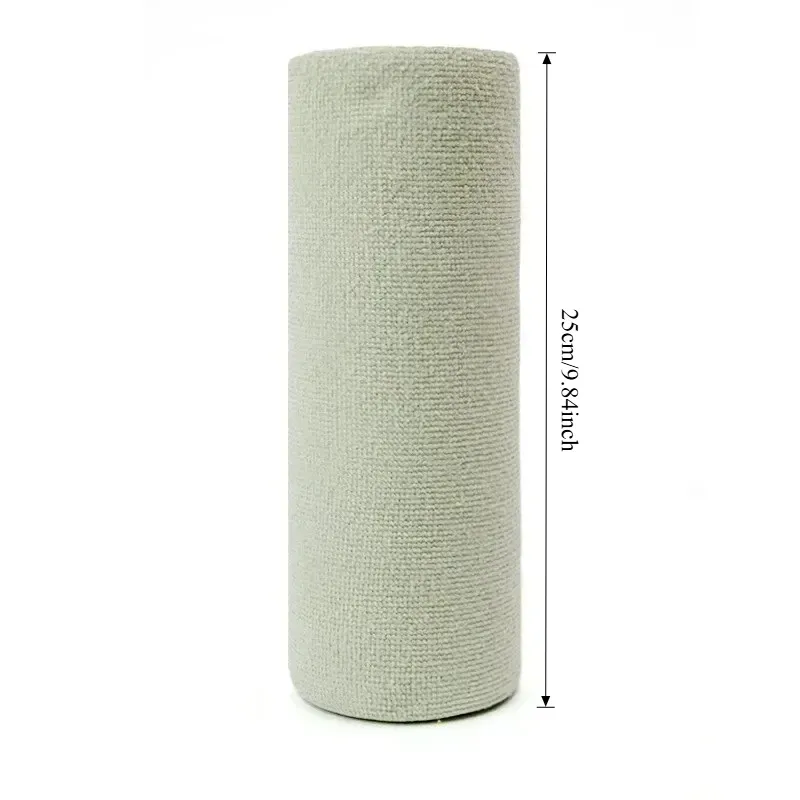 Lingette de nettoyage réutilisable en microfibre – Rouleau de 20 feuilles, alternative aux essuie-tout 13