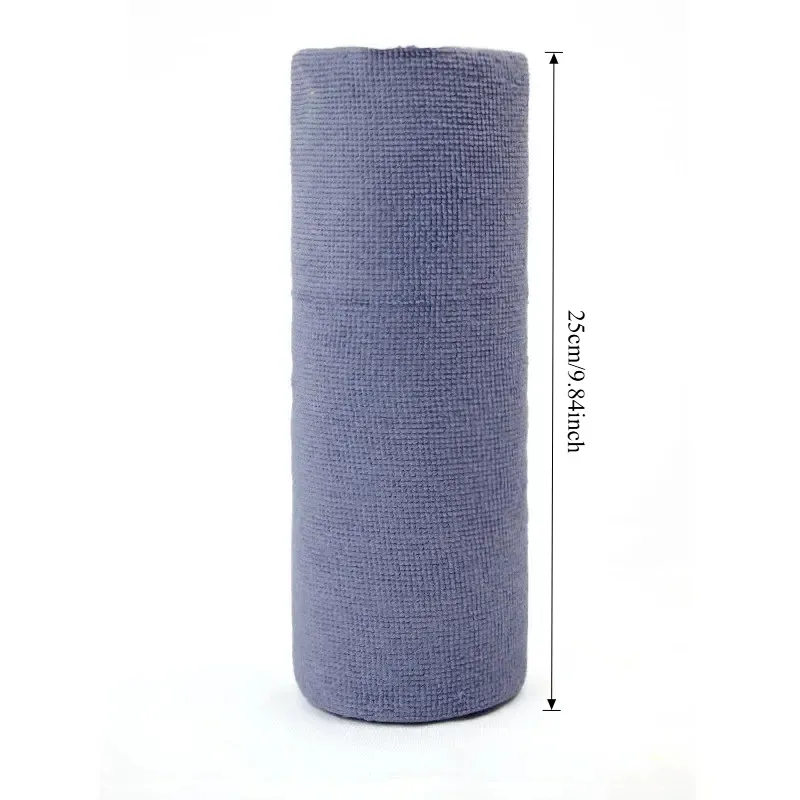 Lingette de nettoyage réutilisable en microfibre – Rouleau de 20 feuilles, alternative aux essuie-tout 9