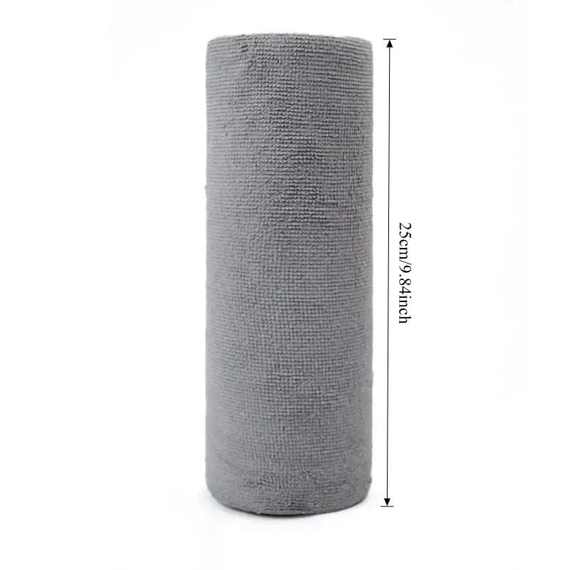 Lingette de nettoyage réutilisable en microfibre – Rouleau de 20 feuilles, alternative aux essuie-tout 11