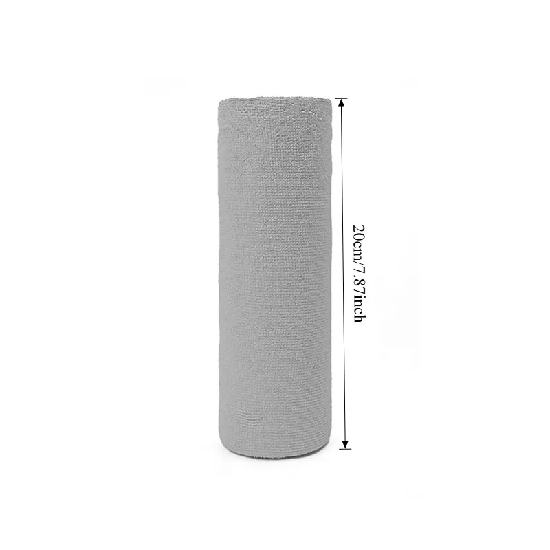 Lingette de nettoyage réutilisable en microfibre – Rouleau de 20 feuilles, alternative aux essuie-tout 19