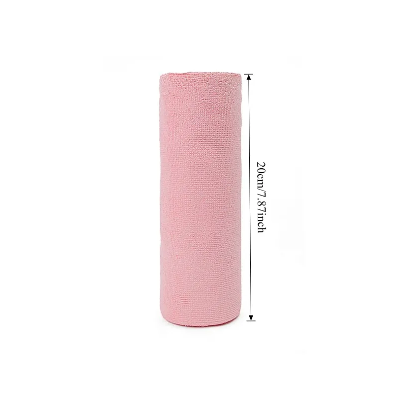 Lingette de nettoyage réutilisable en microfibre – Rouleau de 20 feuilles, alternative aux essuie-tout 7