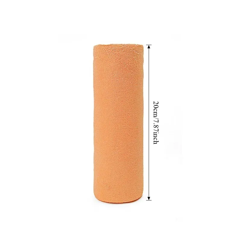 Lingette de nettoyage réutilisable en microfibre – Rouleau de 20 feuilles, alternative aux essuie-tout 10