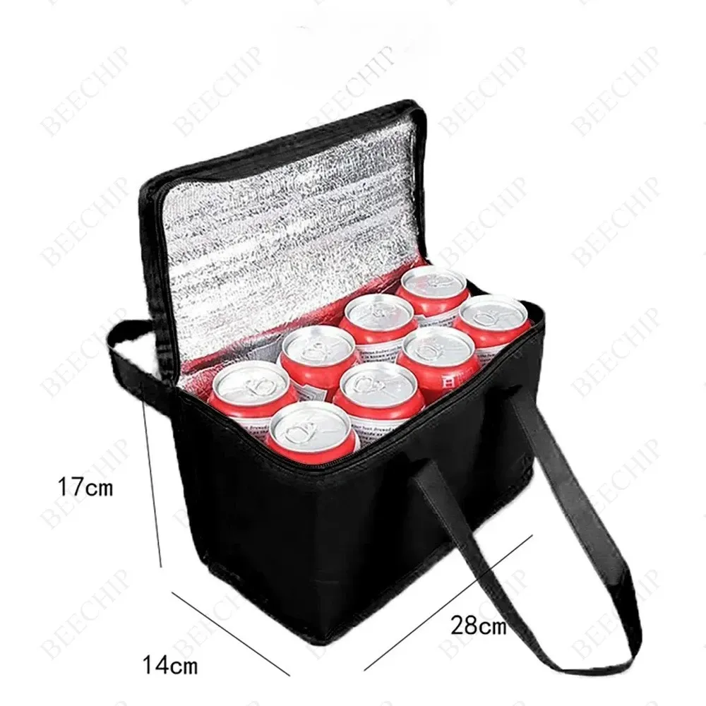 Sac isotherme portable et pliable pour pique-nique et transport de boissons 6