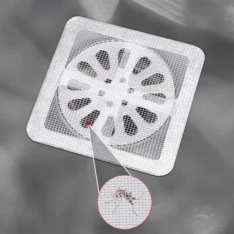 Filtre de vidange jetable anti-blocage pour douche et évier