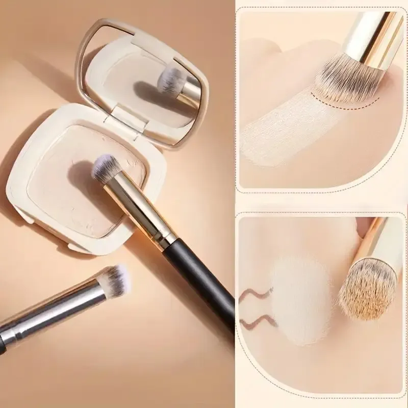 Pinceau anti-cernes 270, pinceau de maquillage intense pour le visage et les yeux, pour un fond de teint impeccable, pinceau Kabuki pour blush et contouring du nez, de qualité supérieure 3