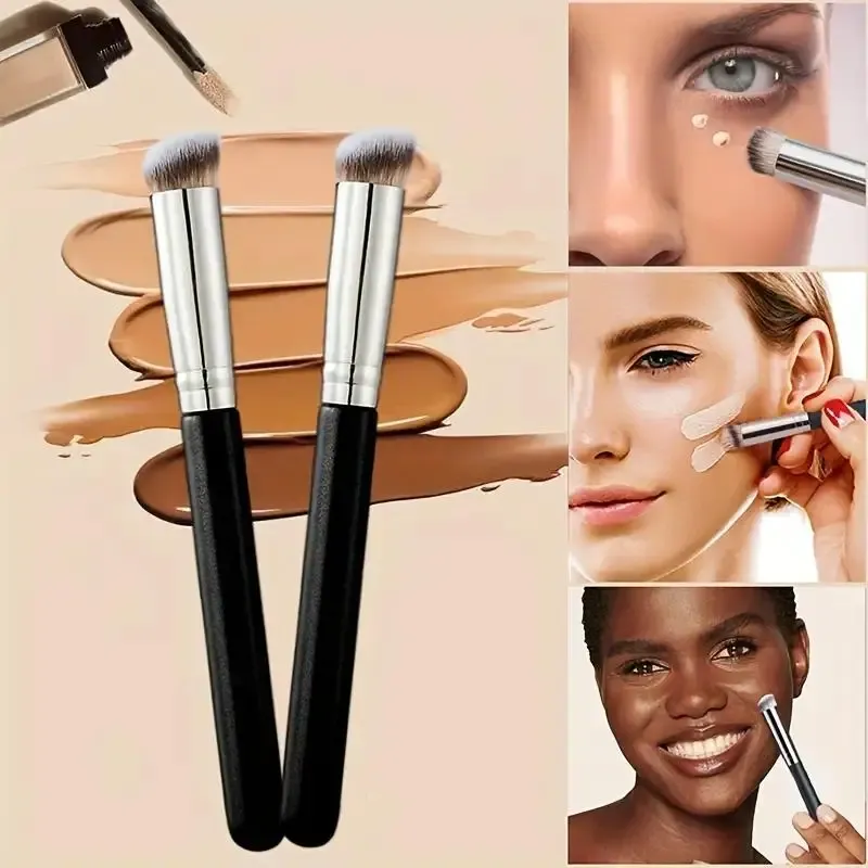 Pinceau anti-cernes 270, pinceau de maquillage intense pour le visage et les yeux, pour un fond de teint impeccable, pinceau Kabuki pour blush et contouring du nez, de qualité supérieure 6