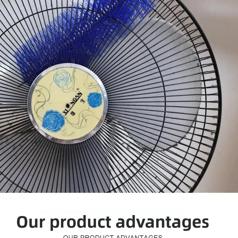 Brosse douce pour nettoyage de ventilateur, vue détaillée