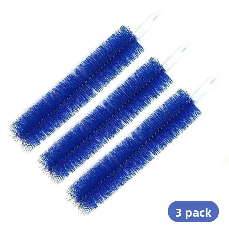 Brosse de nettoyage pour ventilateur de plafond à long manche et poils doux, pour grilles d'aération et meubles 8