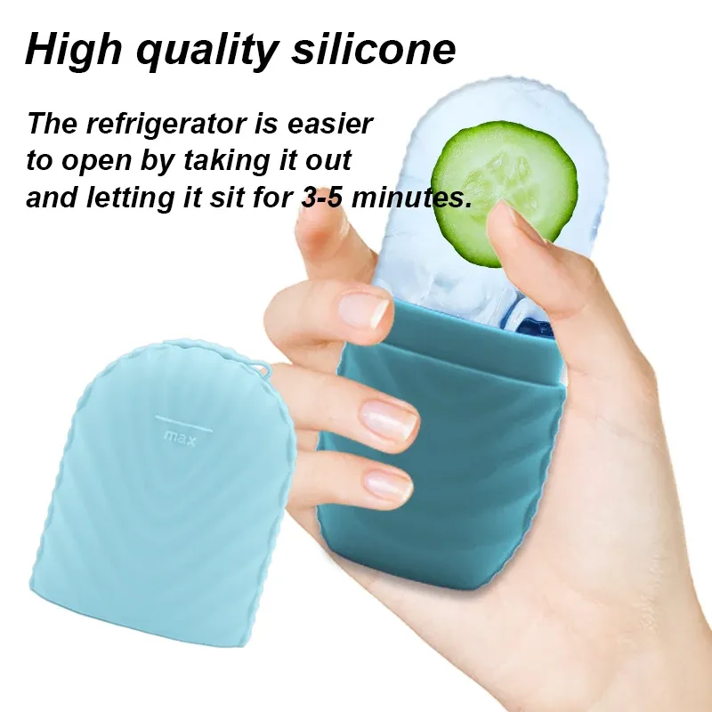 Moule à glaçons en silicone pour soins du visage
