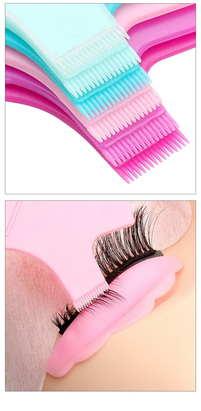 Détail de la brosse à cils