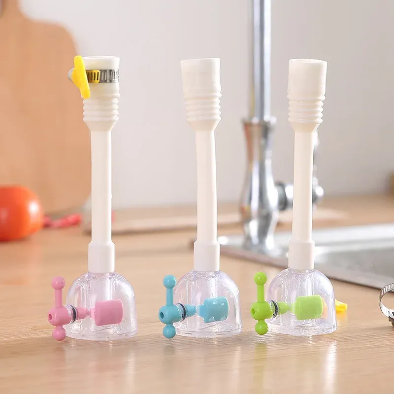 Filtre à eau pivotant 360° pour robinet de cuisine, avec connecteur extensible anti-éclaboussures - Image 1