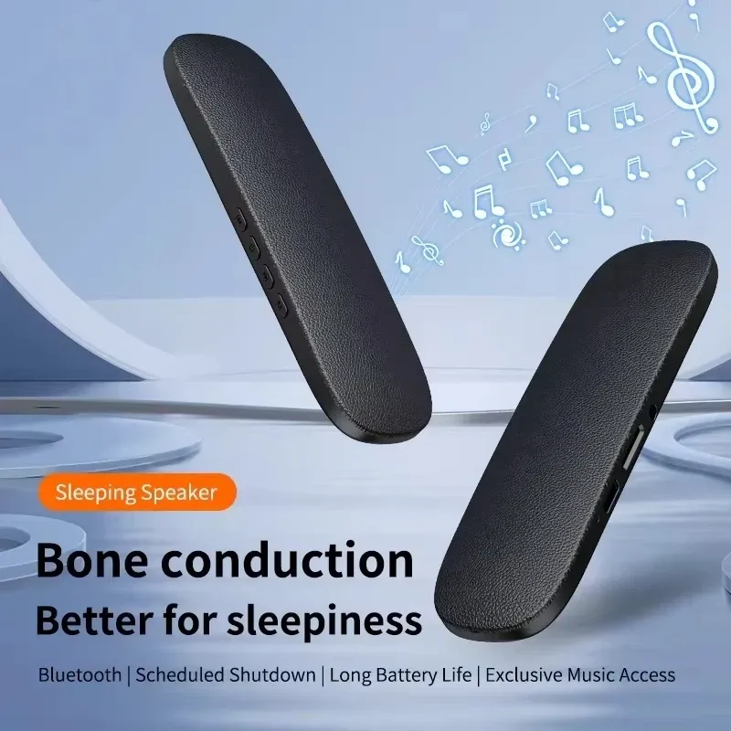 Haut-parleur Bluetooth à conduction osseuse Lenovo pour le sommeil, format sous oreiller 2