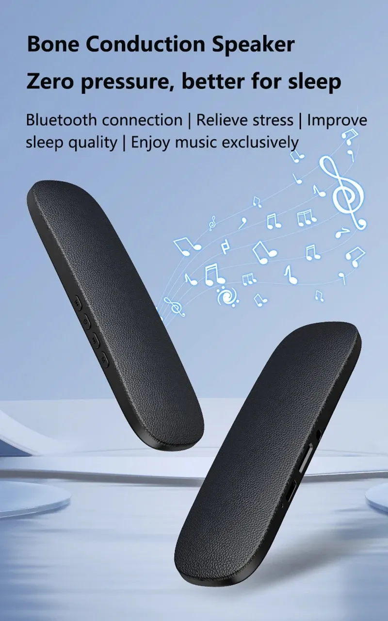 Haut-parleur Bluetooth à conduction osseuse Lenovo pour le sommeil