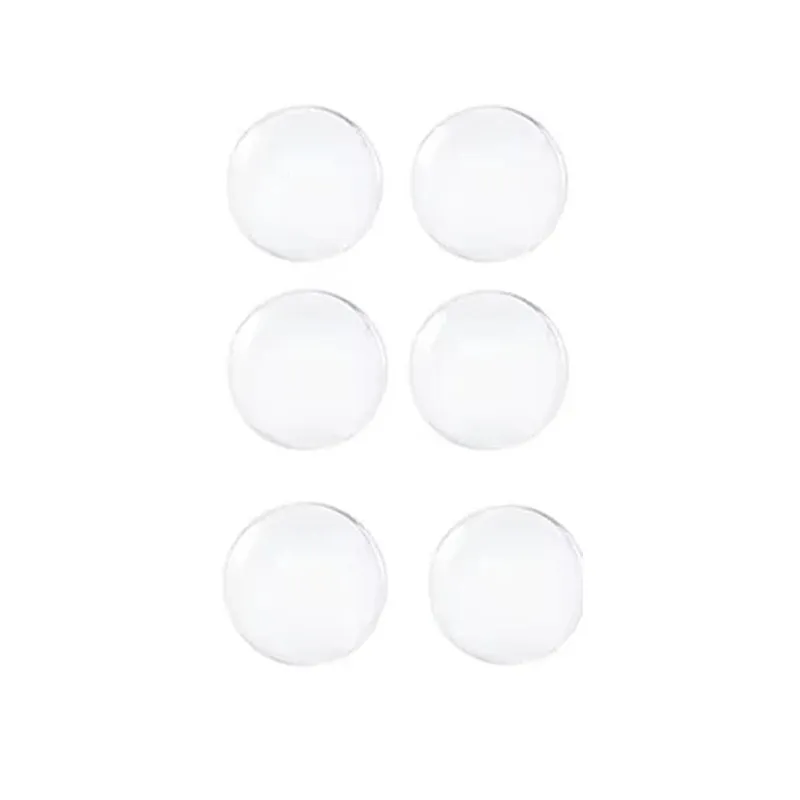 Protection murale transparente en caoutchouc souple pour poignée de porte, tampon anti-choc silencieux 7