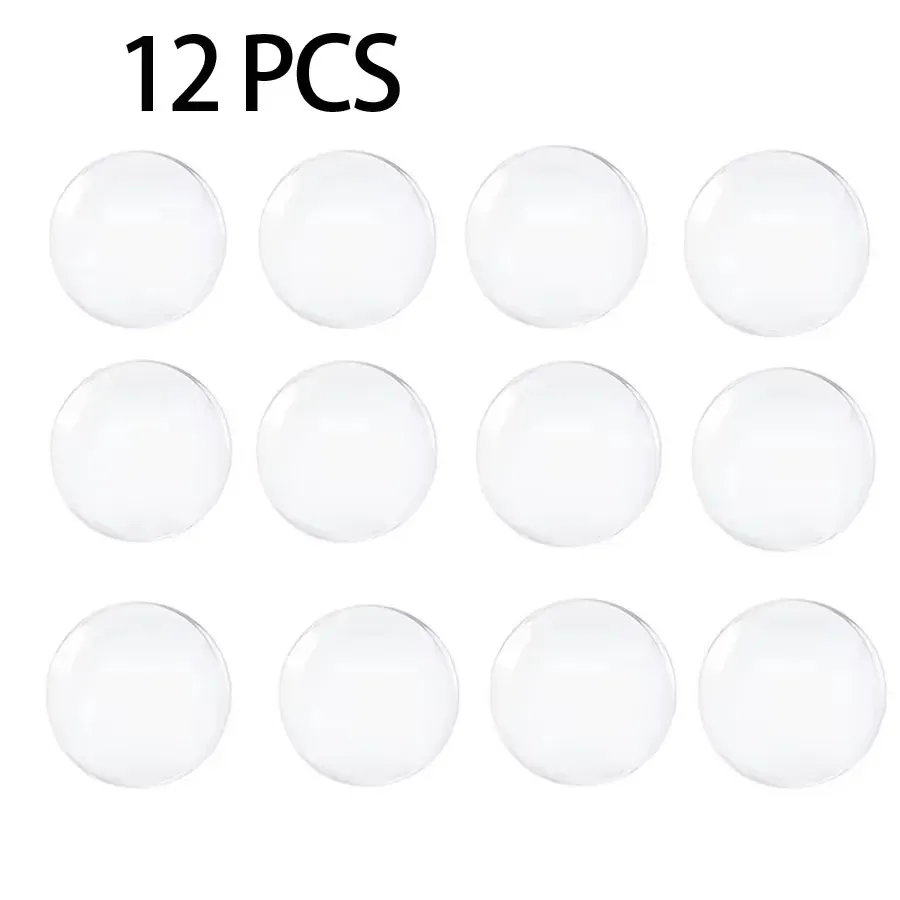 Protection murale transparente en caoutchouc souple pour poignée de porte, tampon anti-choc silencieux 8